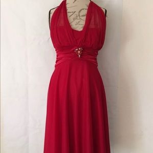 DB Studio Dress Size Medium Red Prom Party Women’s